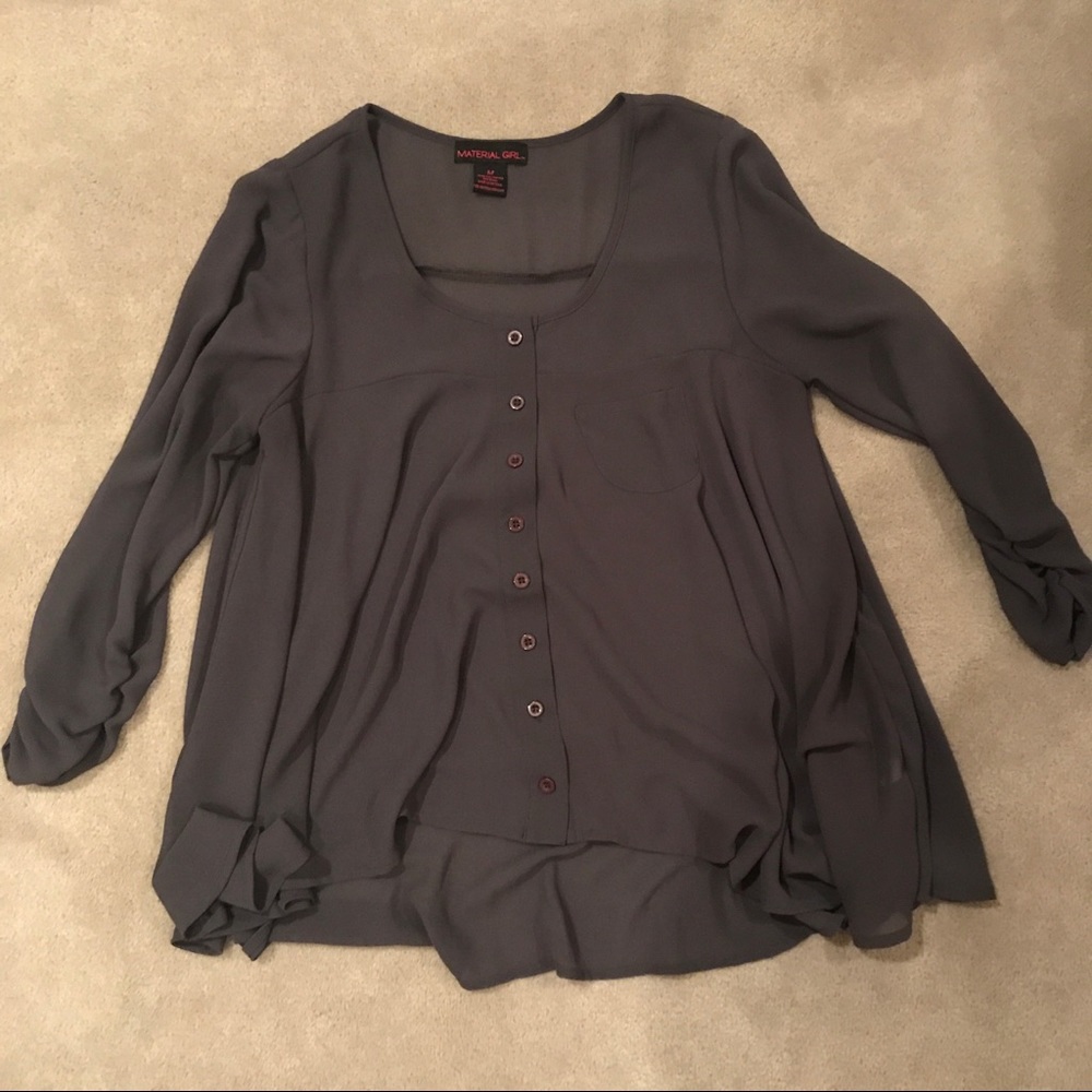 Blouse material girl